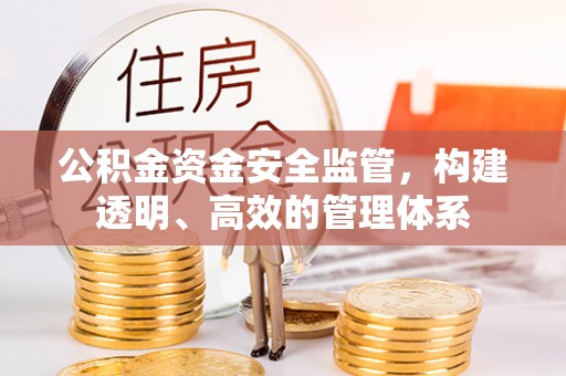 武陟公积金资金安全监管，构建透明、高效的管理体系