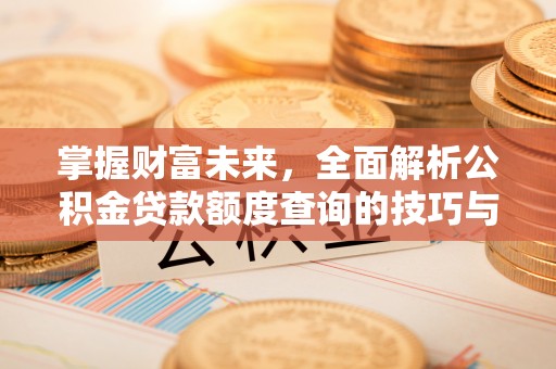 武陟掌握财富未来，全面解析公积金贷款额度查询的技巧与策略