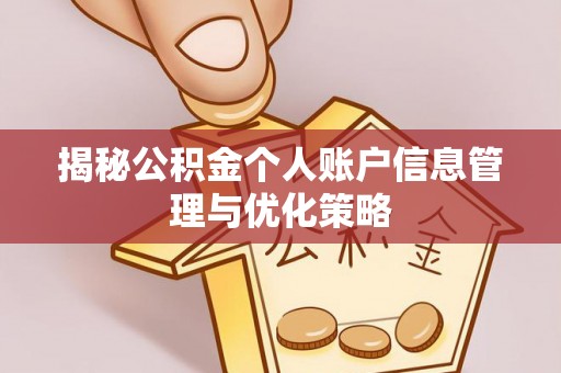武陟揭秘公积金个人账户信息管理与优化策略