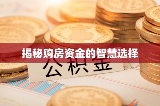 武陟揭秘购房资金的智慧选择