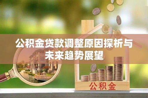 武陟公积金贷款调整原因探析与未来趋势展望