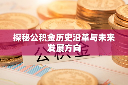 武陟探秘公积金历史沿革与未来发展方向