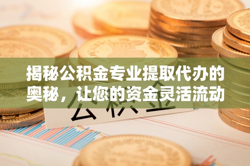 武陟揭秘公积金专业提取代办的奥秘，让您的资金灵活流动