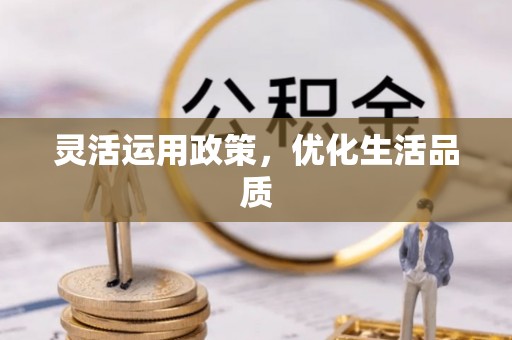 武陟灵活运用政策，优化生活品质