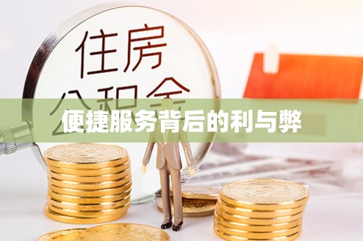 武陟便捷服务背后的利与弊